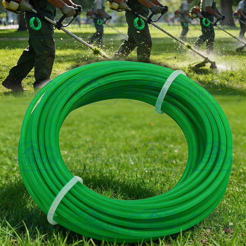 Outdoor Power Line - 2.0mm 10m Green Trimmer Line Garden