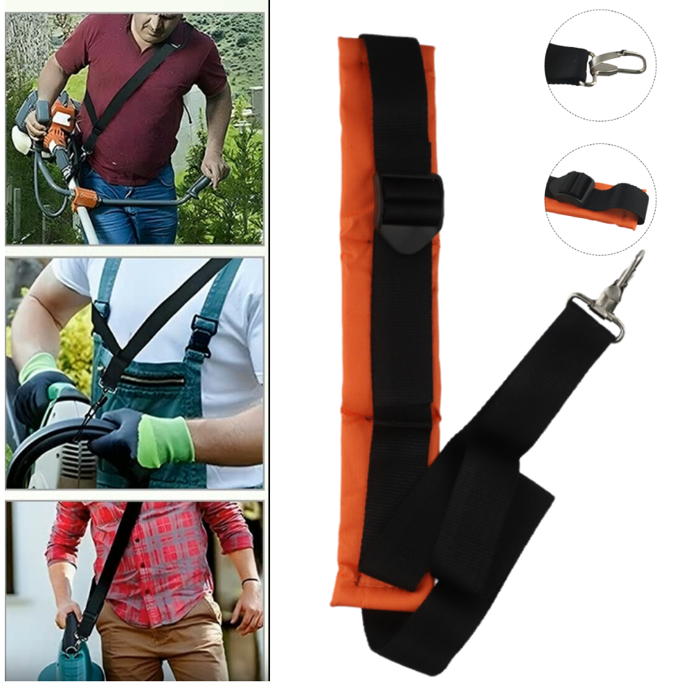 Brush Cutter Strap - Adjustable Shoulder Strap Harness Leaf Blower