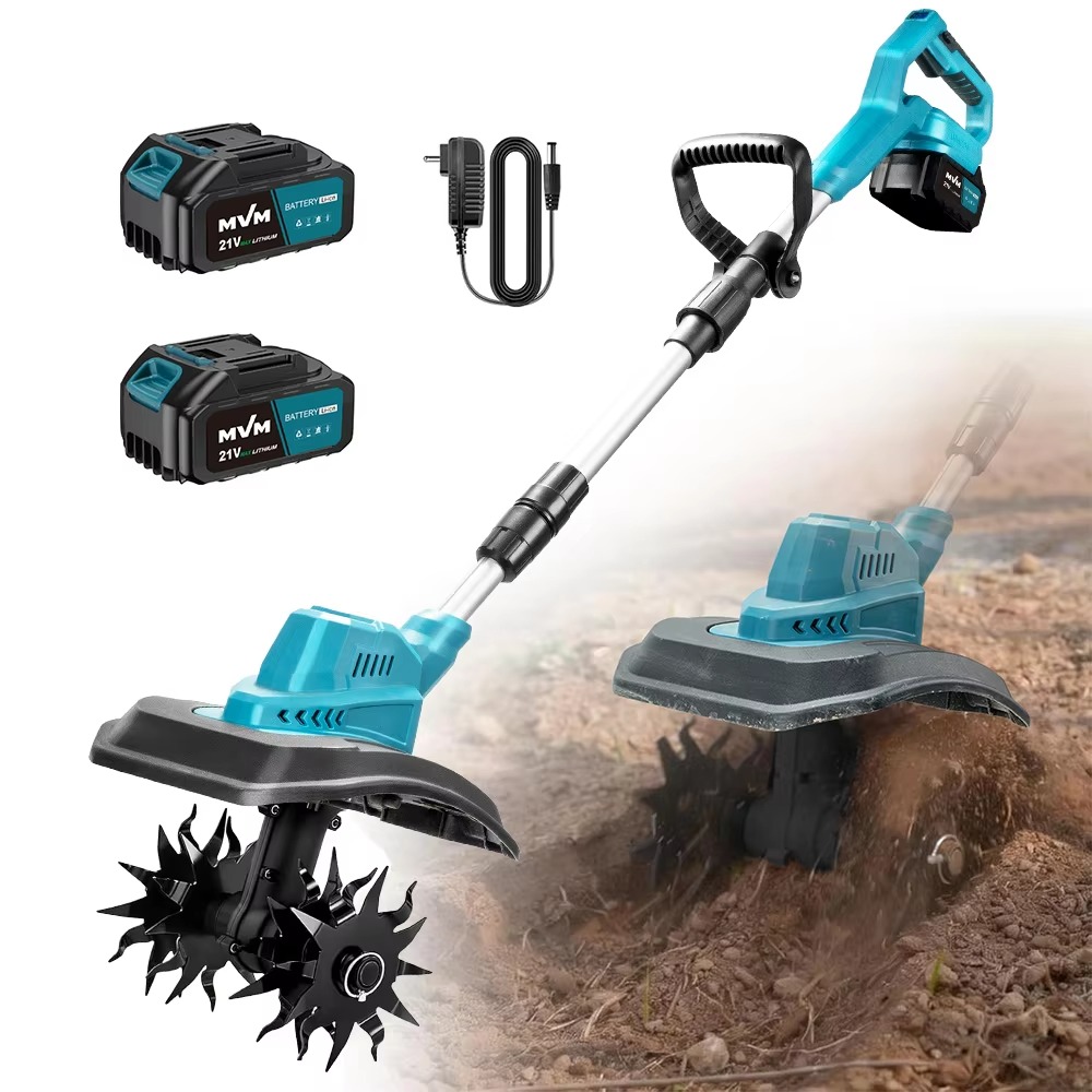 Garden Tiller Mini - 20V Mini Handheld Cordless Electric Rotary
