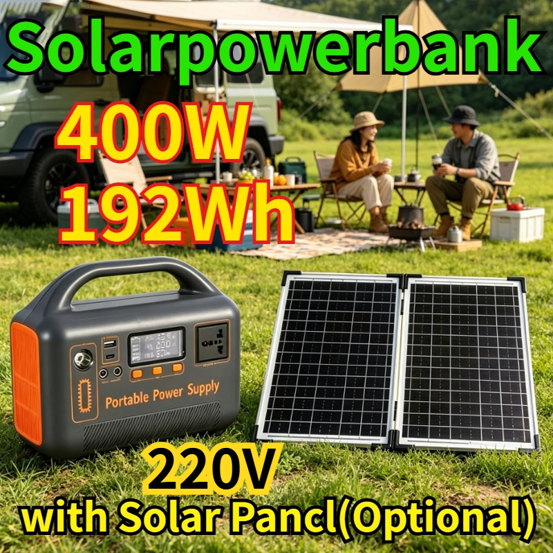 Outdoor Power Generator - New 400W Portable Power Station 220V