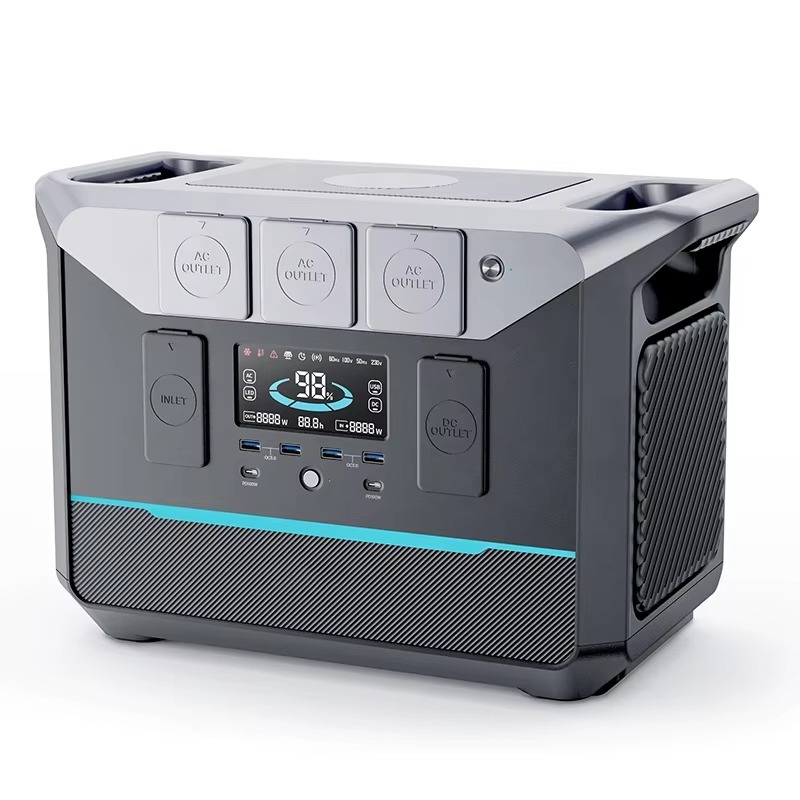 Outdoor Power Generator - 2000W Lifepo4 Battery Outdoor Camping Emergency