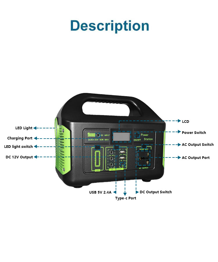 OEM ODM Outdoor Camping Batter – Outdoor Power Generator recenzja i cena