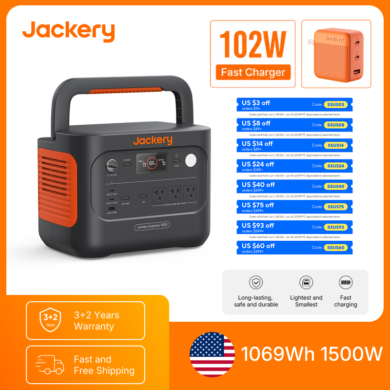 Jackery Explorer 1000v2 Portab – Power Outdoor Jackery recenzja i cena