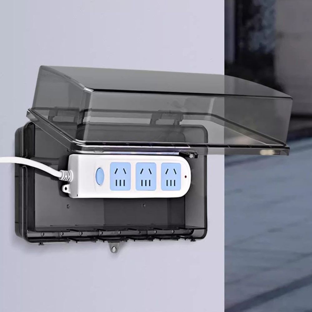 Durable Plastic Plug Box Water – Outdoor Power Strip Weatherproof recenzja i cena