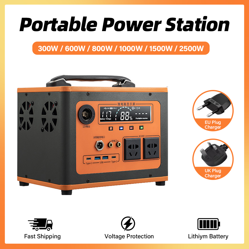 Portable Power Station 300/600 – Outdoor Power Generator recenzja i cena