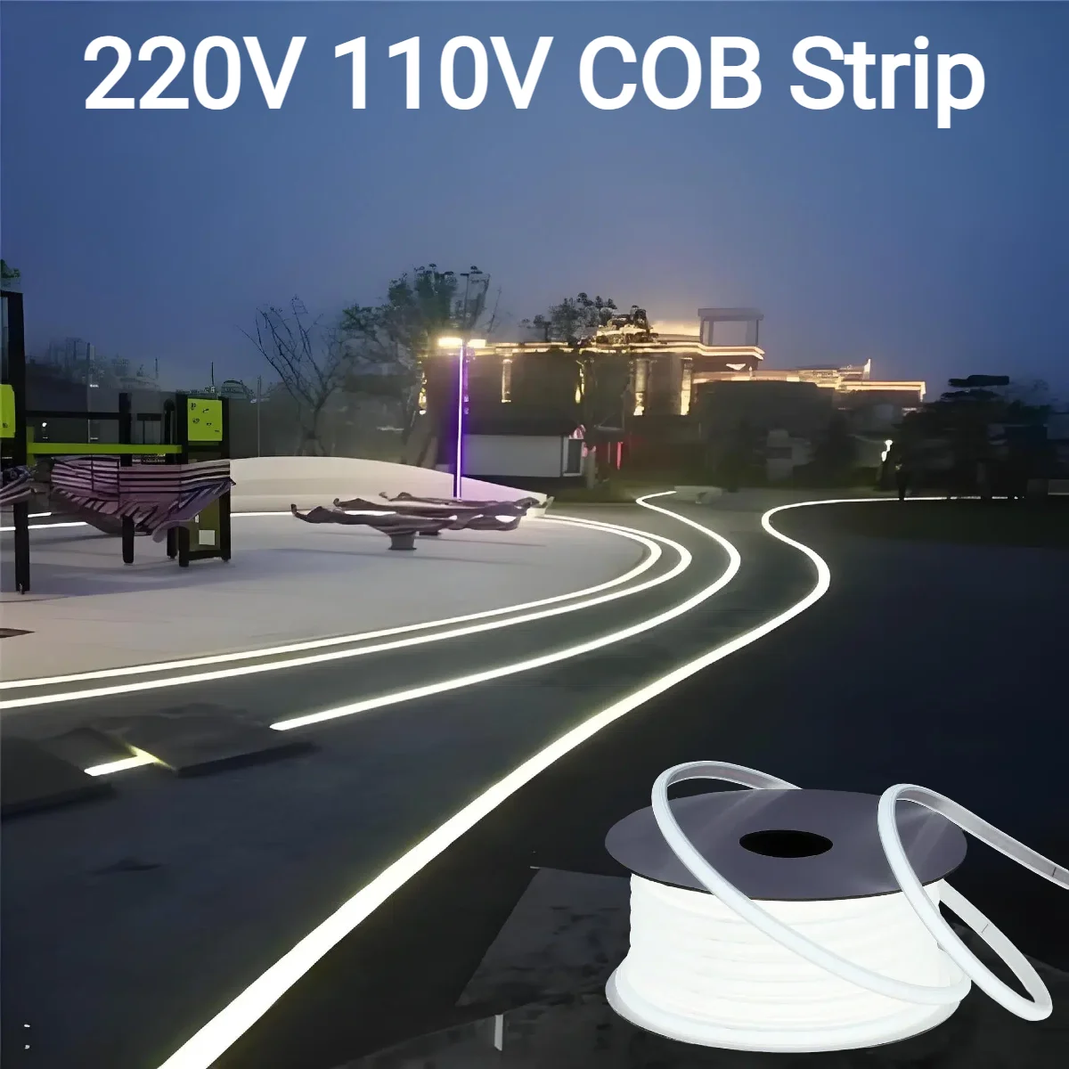 220V 110V Pure Silicone Gel CO – Outdoor Power Strip Weatherproof recenzja i cena