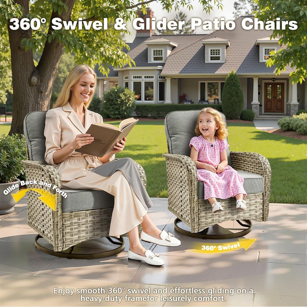 All-Weather Wicker 5-Piece Out – Outdoor Power Lift Chair recenzja i cena
