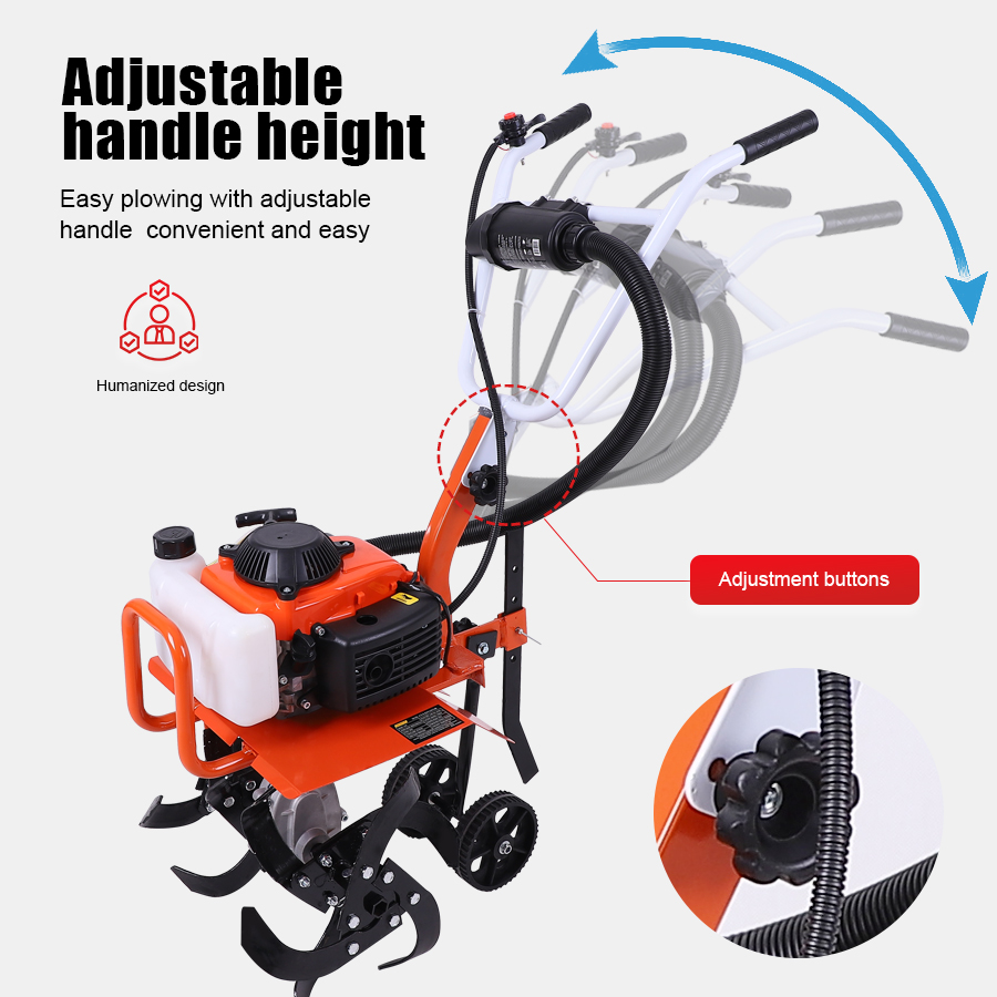 Mini Tiller Gas Cultivator 2 S – Garden Tiller Mini recenzja i cena