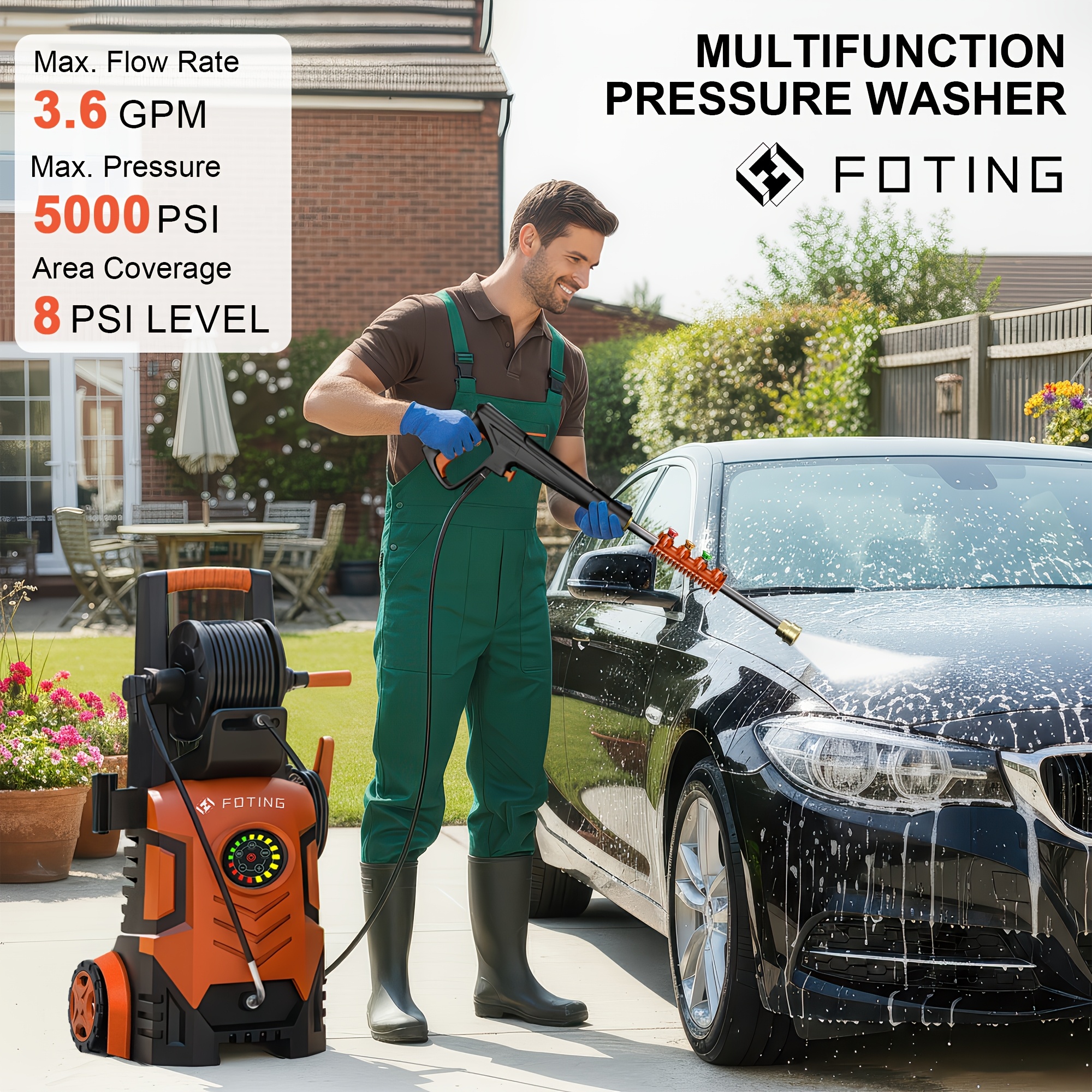 2025Upgraded Pressure Washer 5 – Pressure Washer Electric recenzja i cena