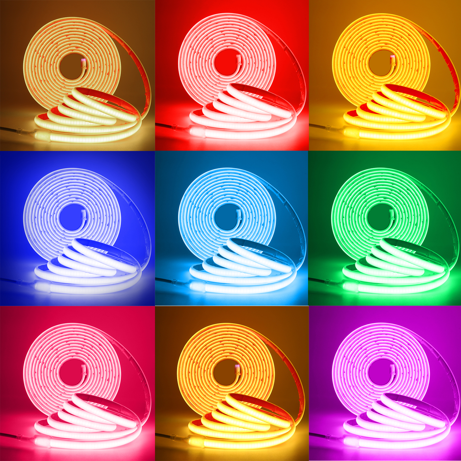 IP68 Waterproof COB Neon Strip – Outdoor Power Strip Weatherproof recenzja i cena