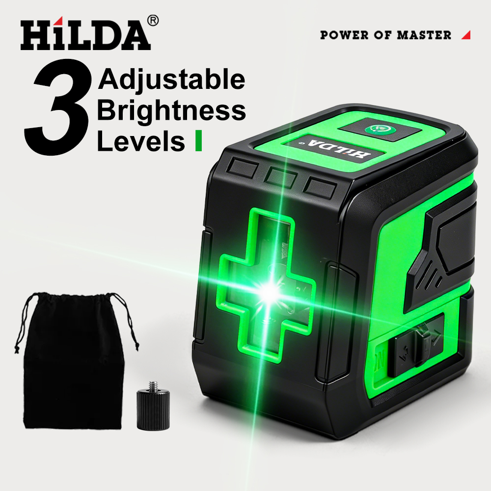 HILDA Laser Level 2 Lines Prec – Outdoor Power Line recenzja i cena