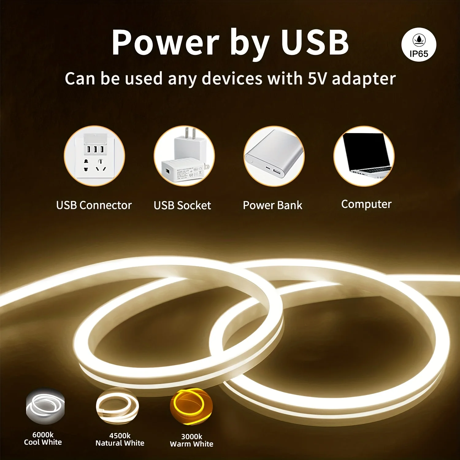 Motion Sensor Neon LED Light S – Outdoor Power Strip Weatherproof recenzja i cena
