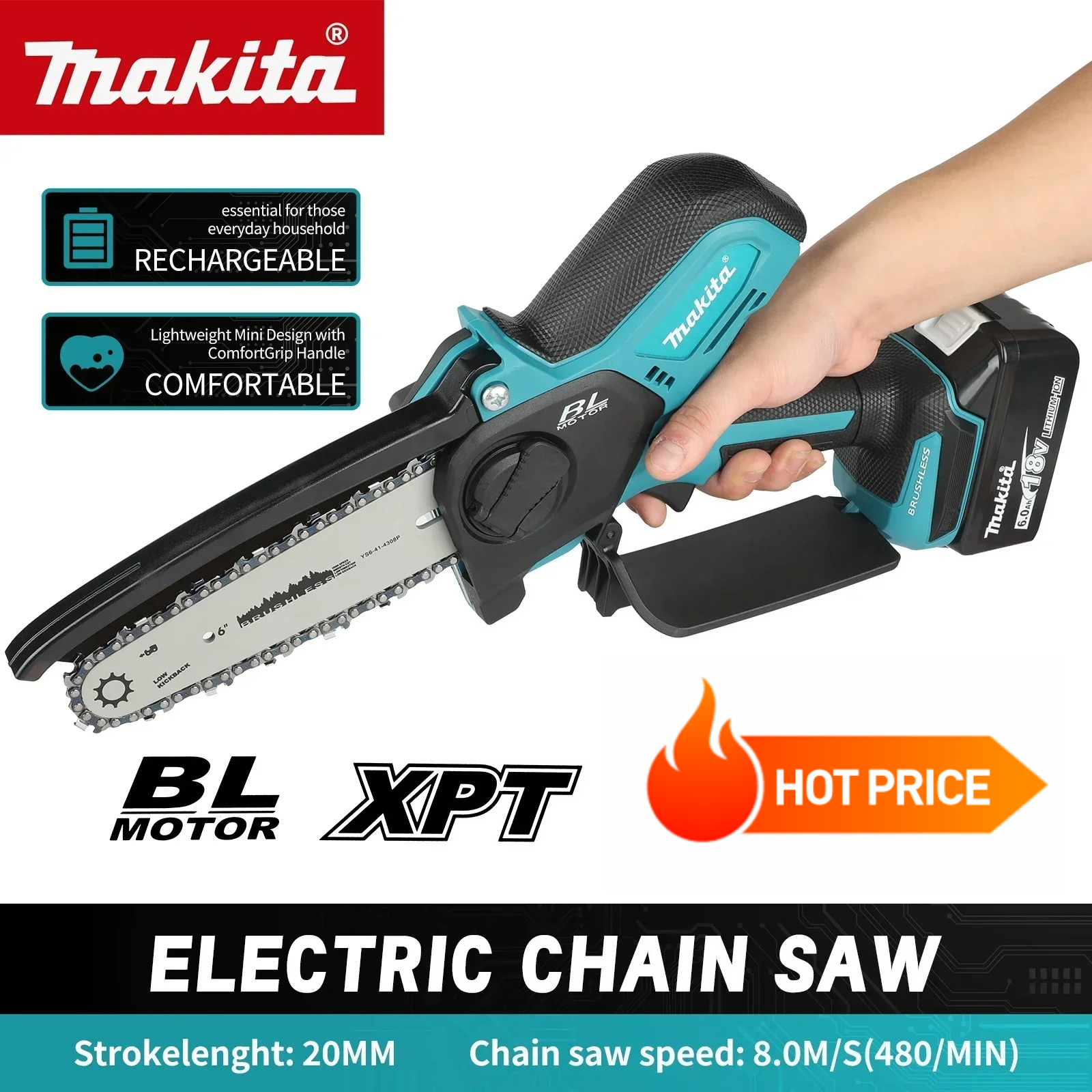 Makita Electric Chain Saw Prun – Garden Tiller Mini recenzja i cena