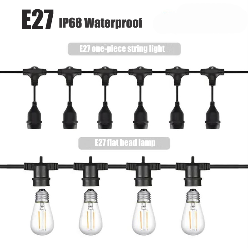 Outdoor E27 Threaded Head Lamp – Outdoor Power Strip Weatherproof recenzja i cena