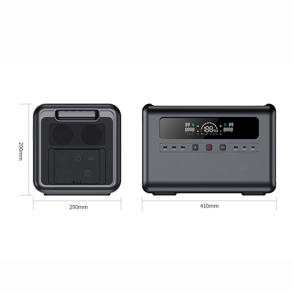 2400W Solar Power Generator, L – Outdoor Power Generator recenzja i cena