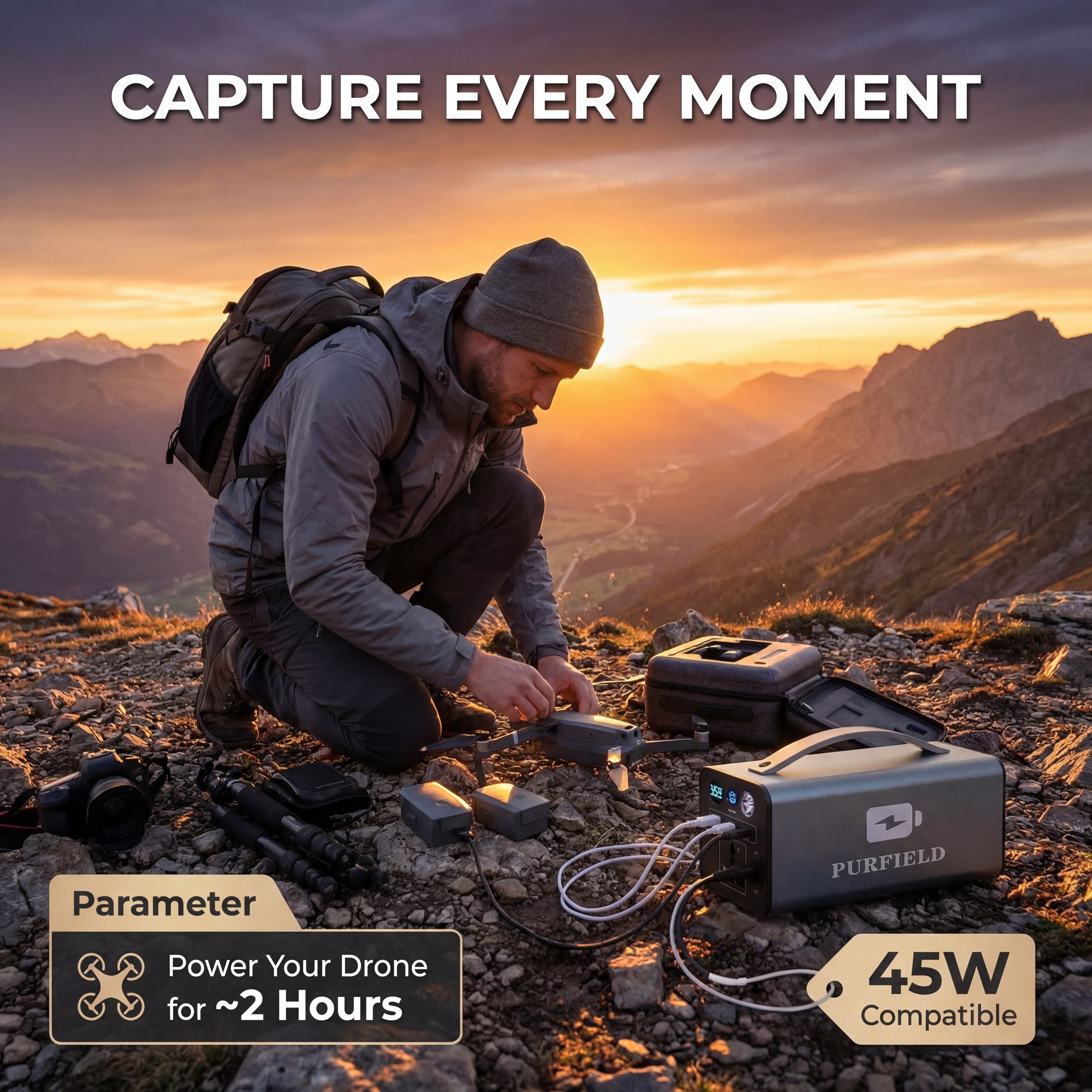 180W Outdoor Power Station 320 – Outdoor Power Generator recenzja i cena