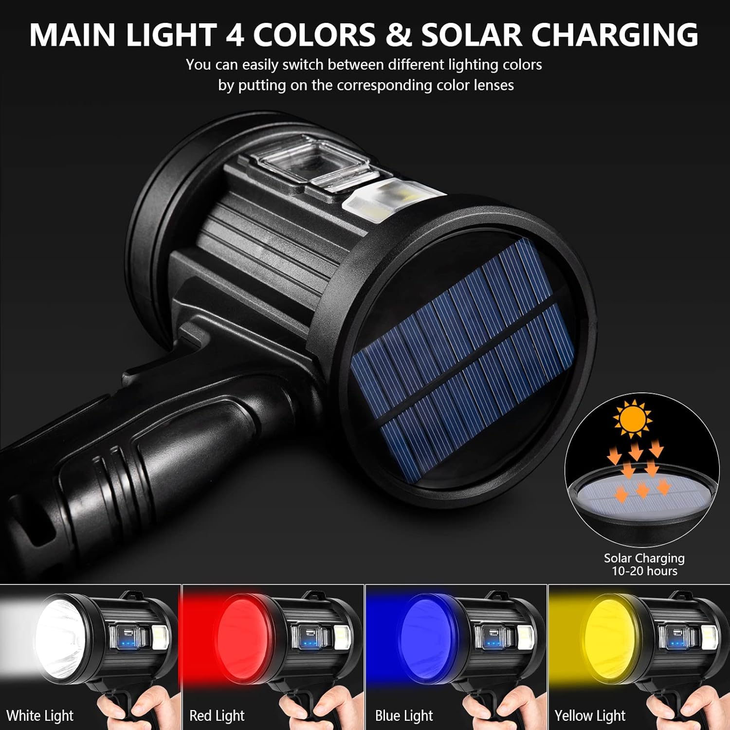 900000LM Rechargeable Led Spot – Outdoor Power Repair recenzja i cena