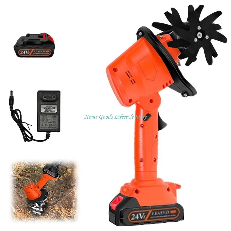 E74E Cordless Mini Tiller 21V  – Garden Tiller Mini recenzja i cena