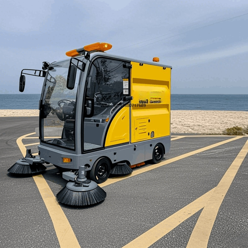 Compact Electric Street Sweepe – Pressure Washer Electric recenzja i cena