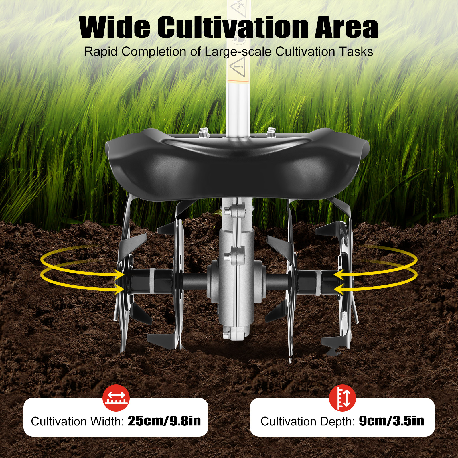 Gas Powered Mini Tiller Cultiv – Garden Tiller Mini recenzja i cena
