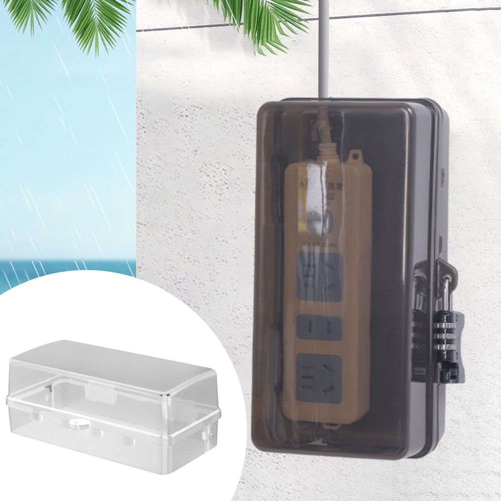 Durable Plastic Plug Box Anti- – Outdoor Power Strip Weatherproof recenzja i cena