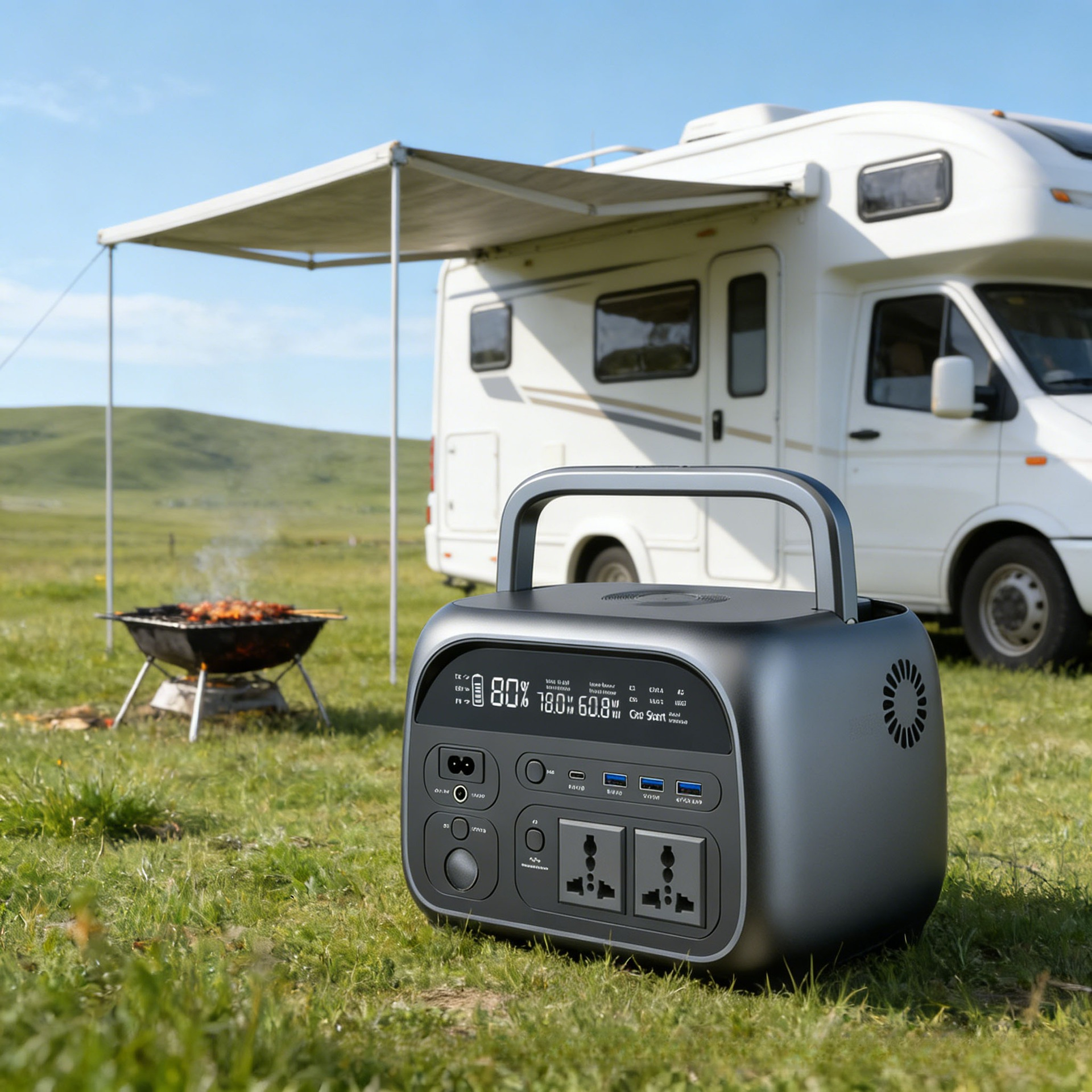 300W Outdoor Portable Mobile E – Outdoor Power Generator recenzja i cena