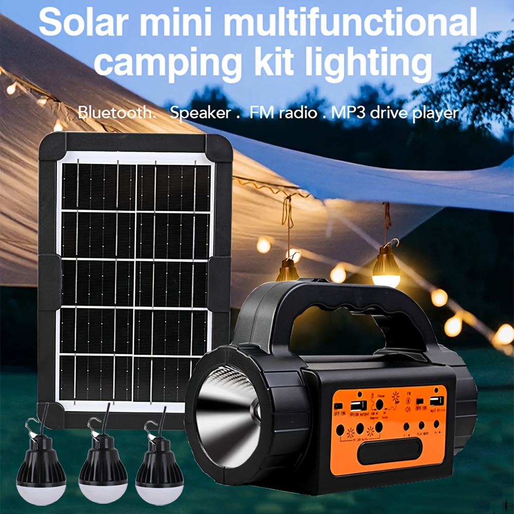 Solar Rechargeable Camping Lig – Outdoor Power Generator recenzja i cena