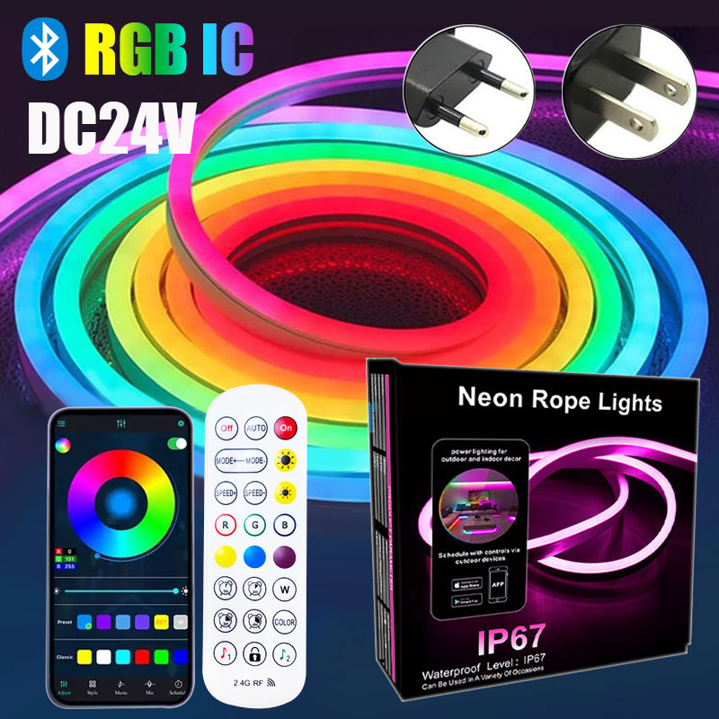 24V Addressable Neon Led Ribbo – Outdoor Power Strip Weatherproof recenzja i cena