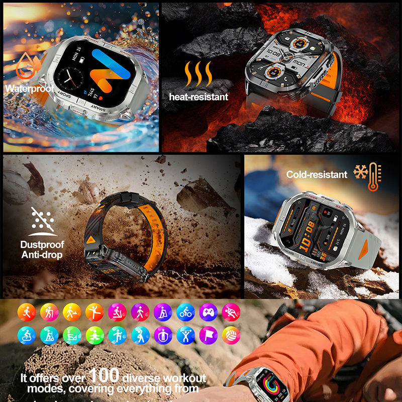 New GPS Smart Watch Men Blueto – Outdoor Power Meter Box recenzja i cena