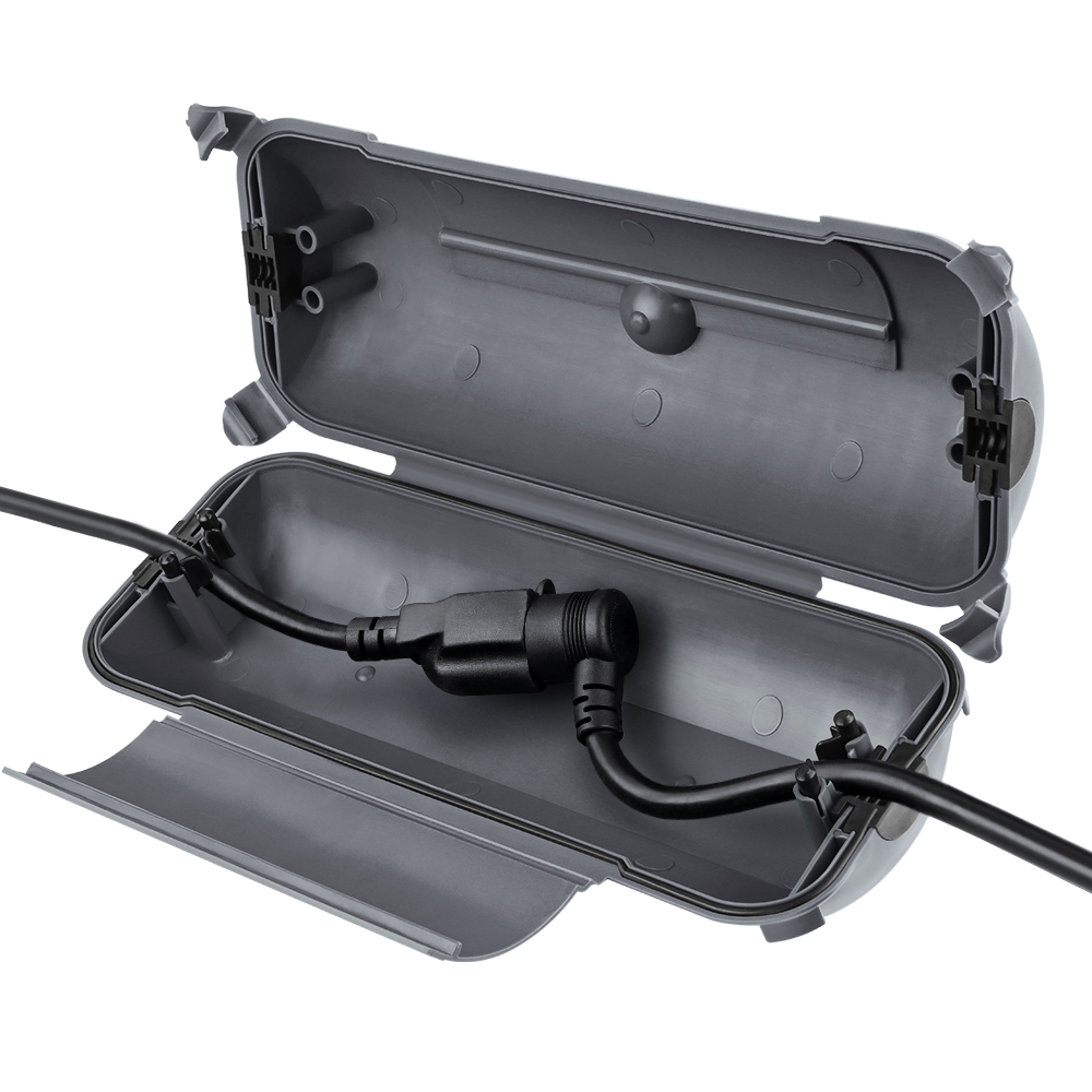 Outdoor Waterproof Connection  – Outdoor Power Lead Cover recenzja i cena