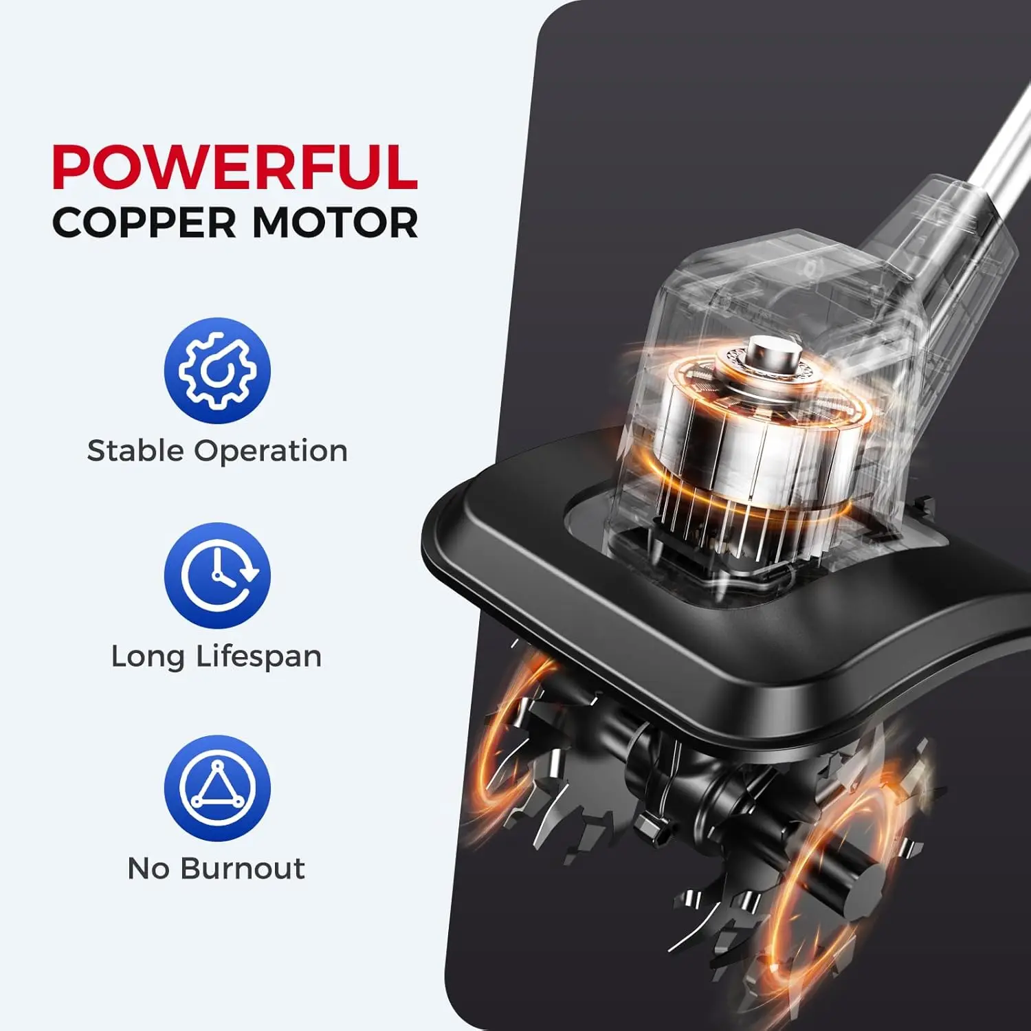 Upgraded Cordless Electric Til – Garden Tiller Mini recenzja i cena