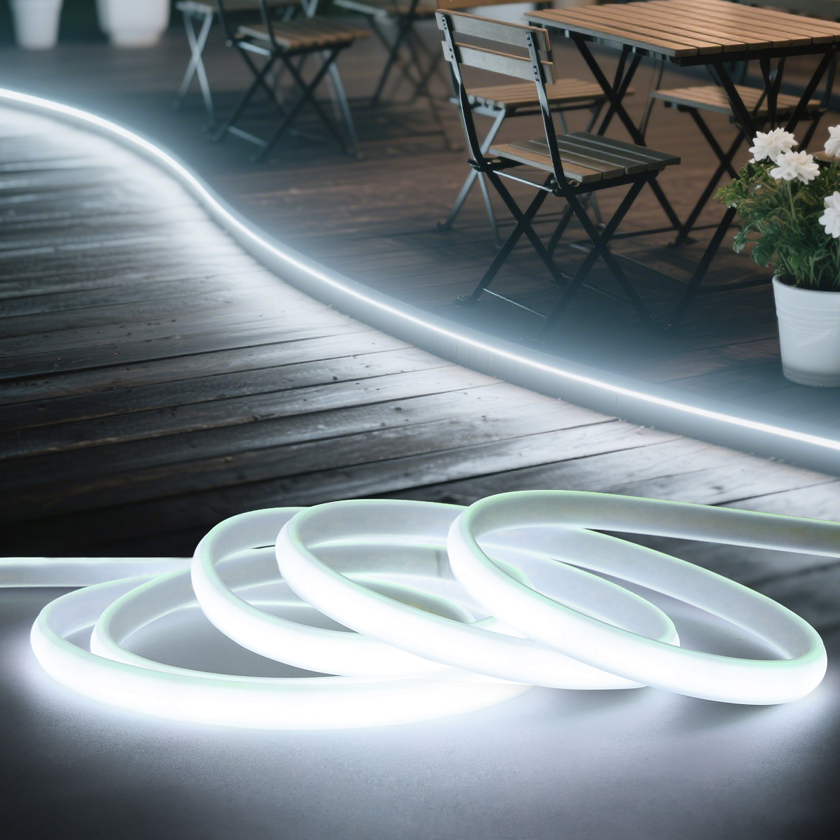 110V 220V COB LED Strip Outdoo – Outdoor Power Strip Weatherproof recenzja i cena