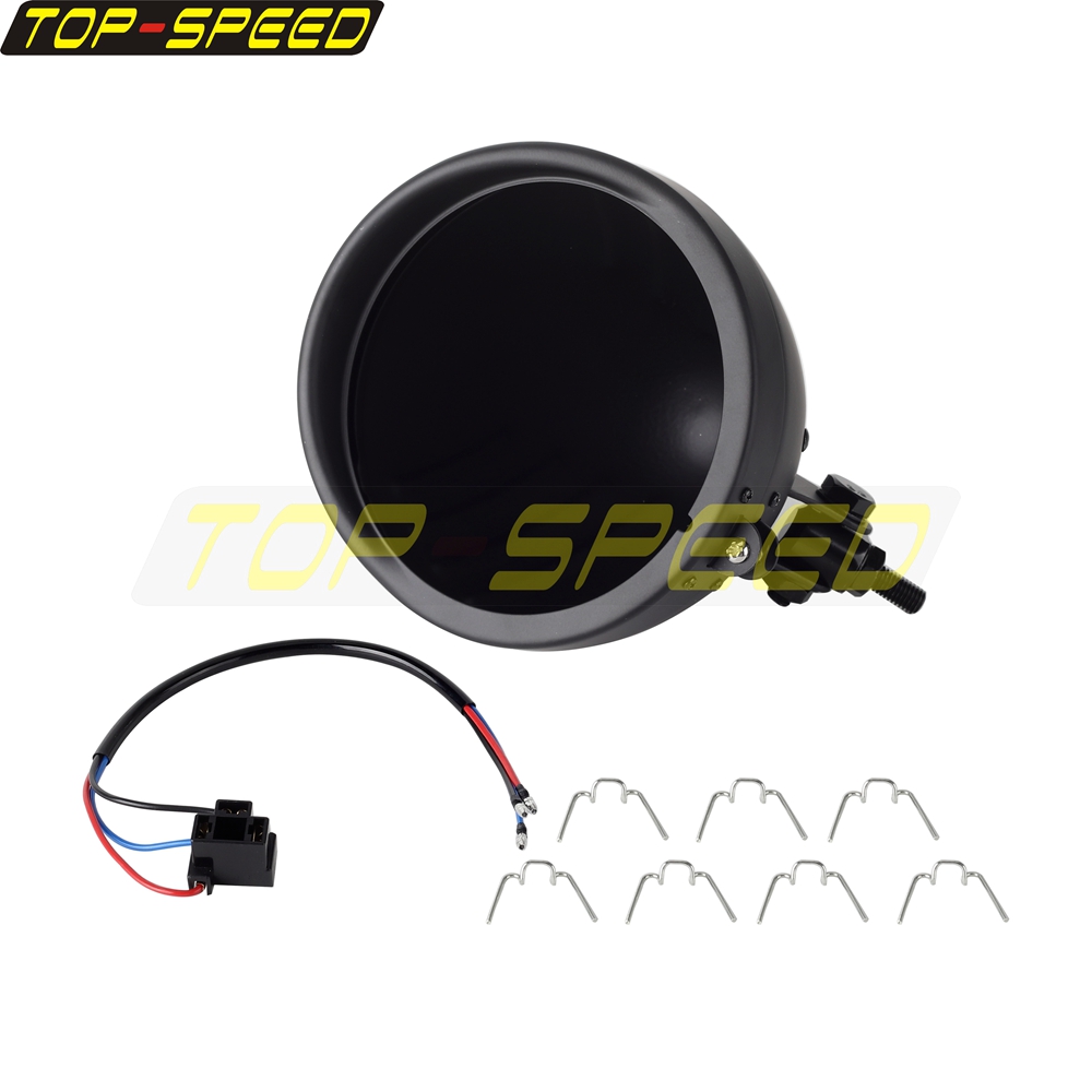 Black/Chrome Motorcycle Headla – Outdoor Power Direct recenzja i cena