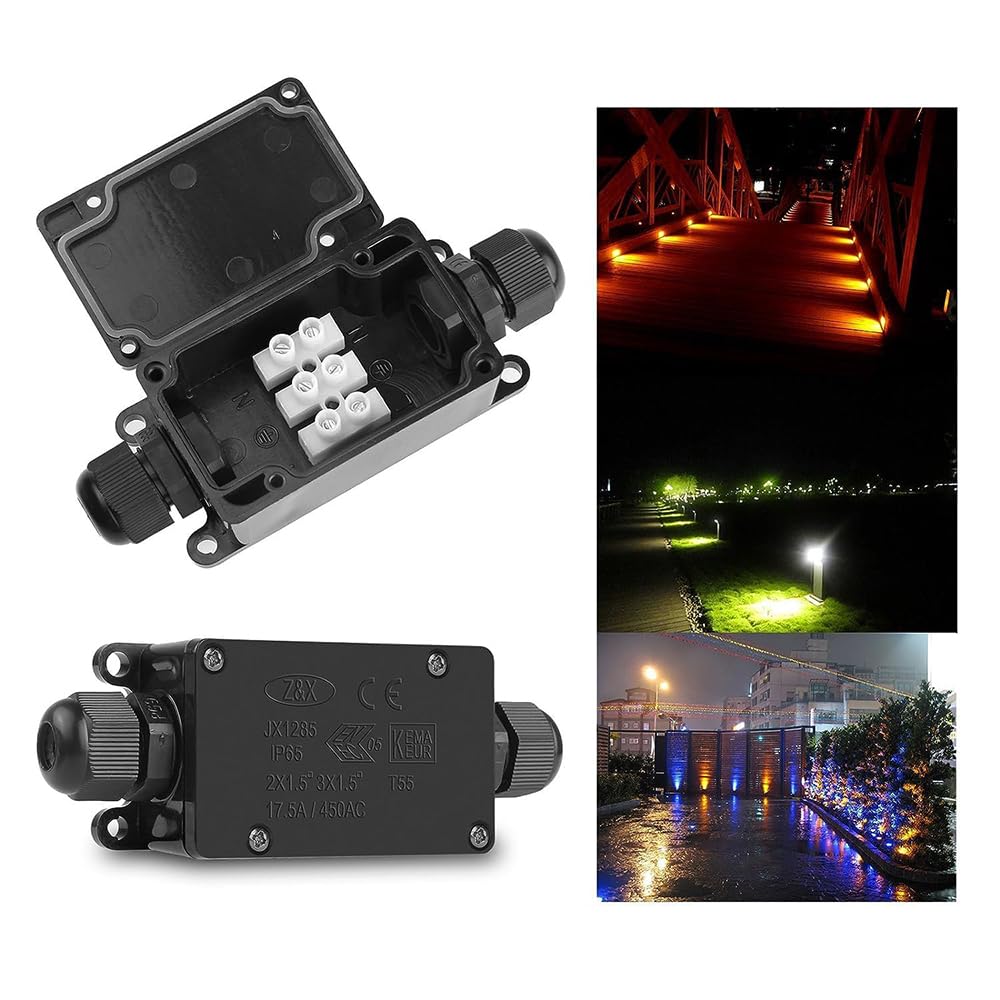 3pcs 2Way IP65 Waterproof Outd – Outdoor Power Line recenzja i cena