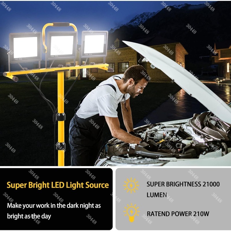 Led work light, portable flood – Outdoor Power Repair recenzja i cena