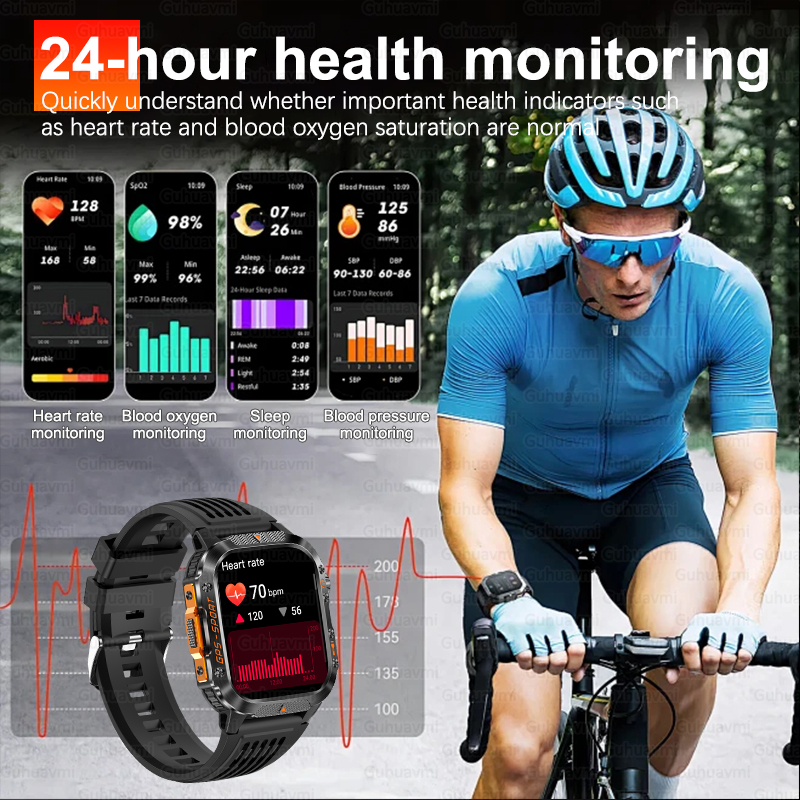 2026 New Military SmartWatches – Outdoor Power Meter Box recenzja i cena