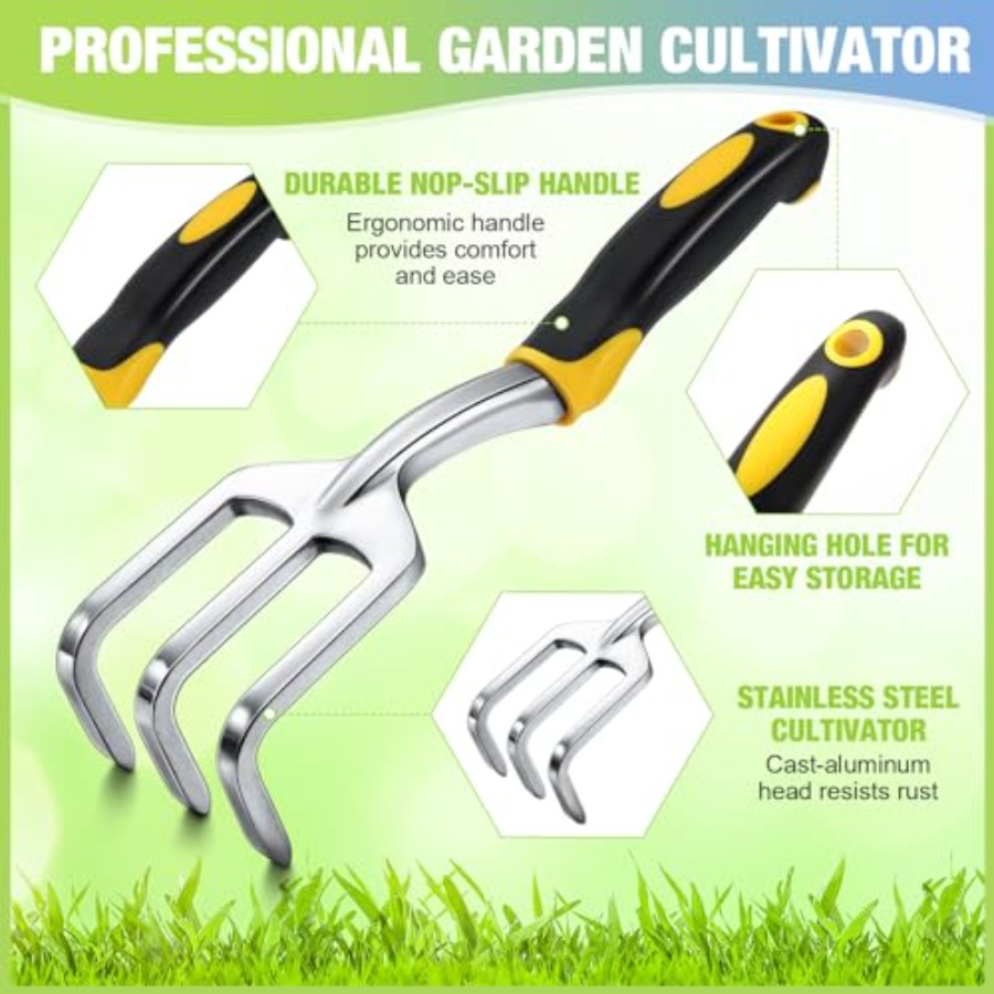 24 Pcs Hand Rake Garden Tool M – Garden Tiller Mini recenzja i cena