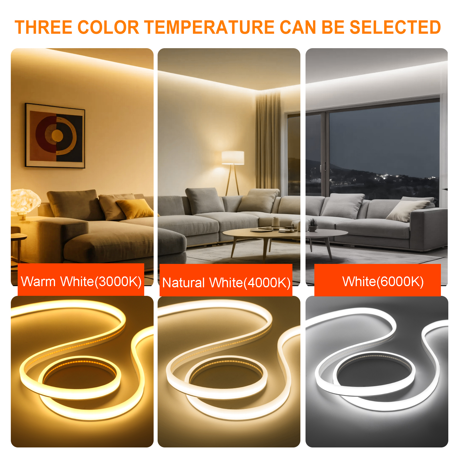 12V 24V COB LED Strip Light Hi – Outdoor Power Strip Weatherproof recenzja i cena